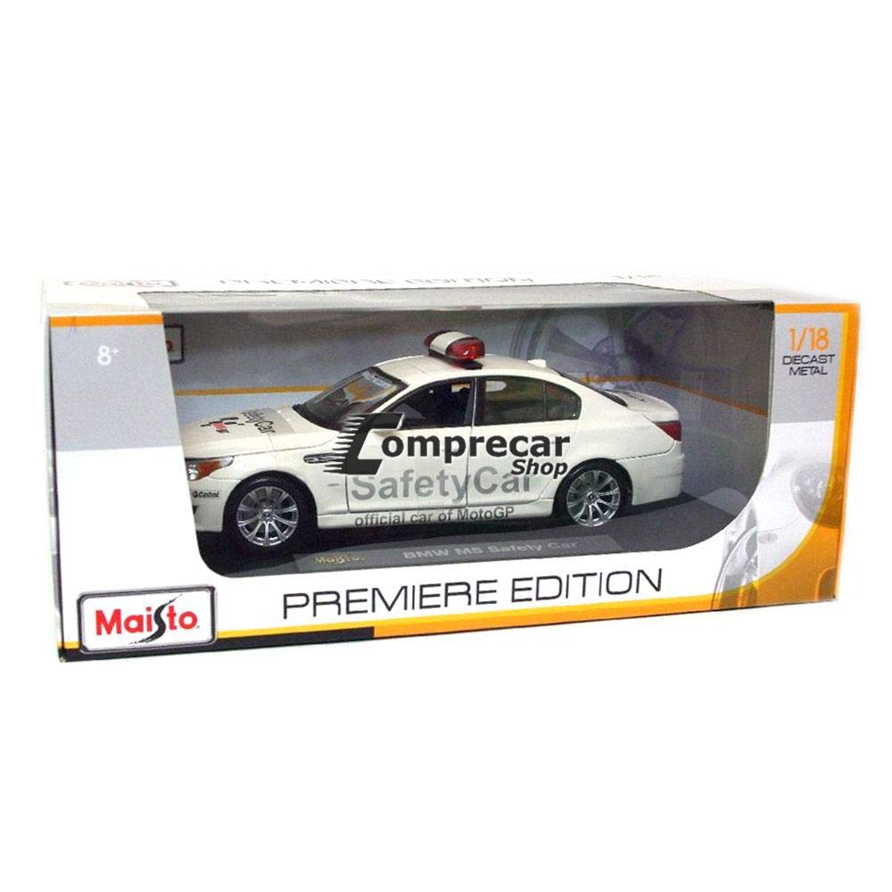 Maisto Bmw M5 Moto Gp Safety Car 1:18 Model Araba P/E Beyaz
